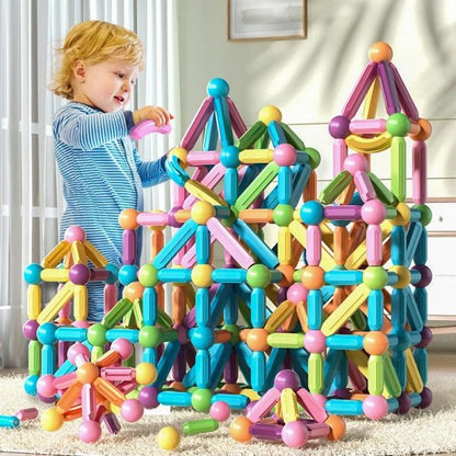 Magnetic Building Blocks Set for Kids – Educational Montessori Toys for Boys and Girls