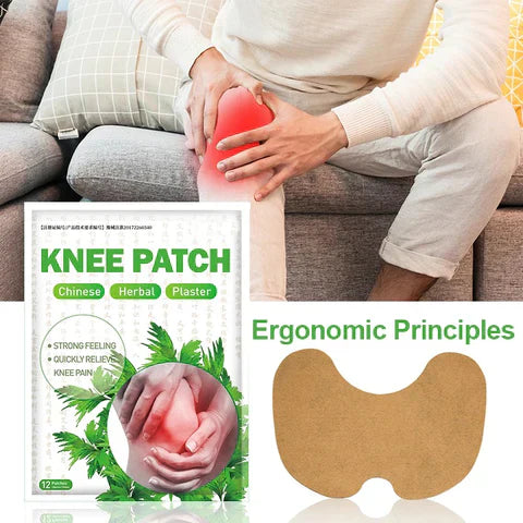 Pack Of 12 Knee Pain Relief Patch