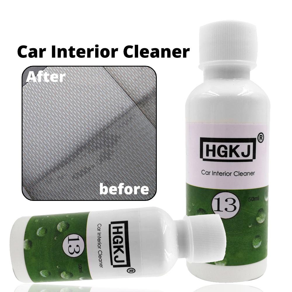 Hgkj 13 Car Leather Seat Interiors Cleaner plastic Foam Cleaner