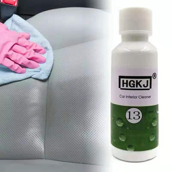 Hgkj 13 Car Leather Seat Interiors Cleaner plastic Foam Cleaner